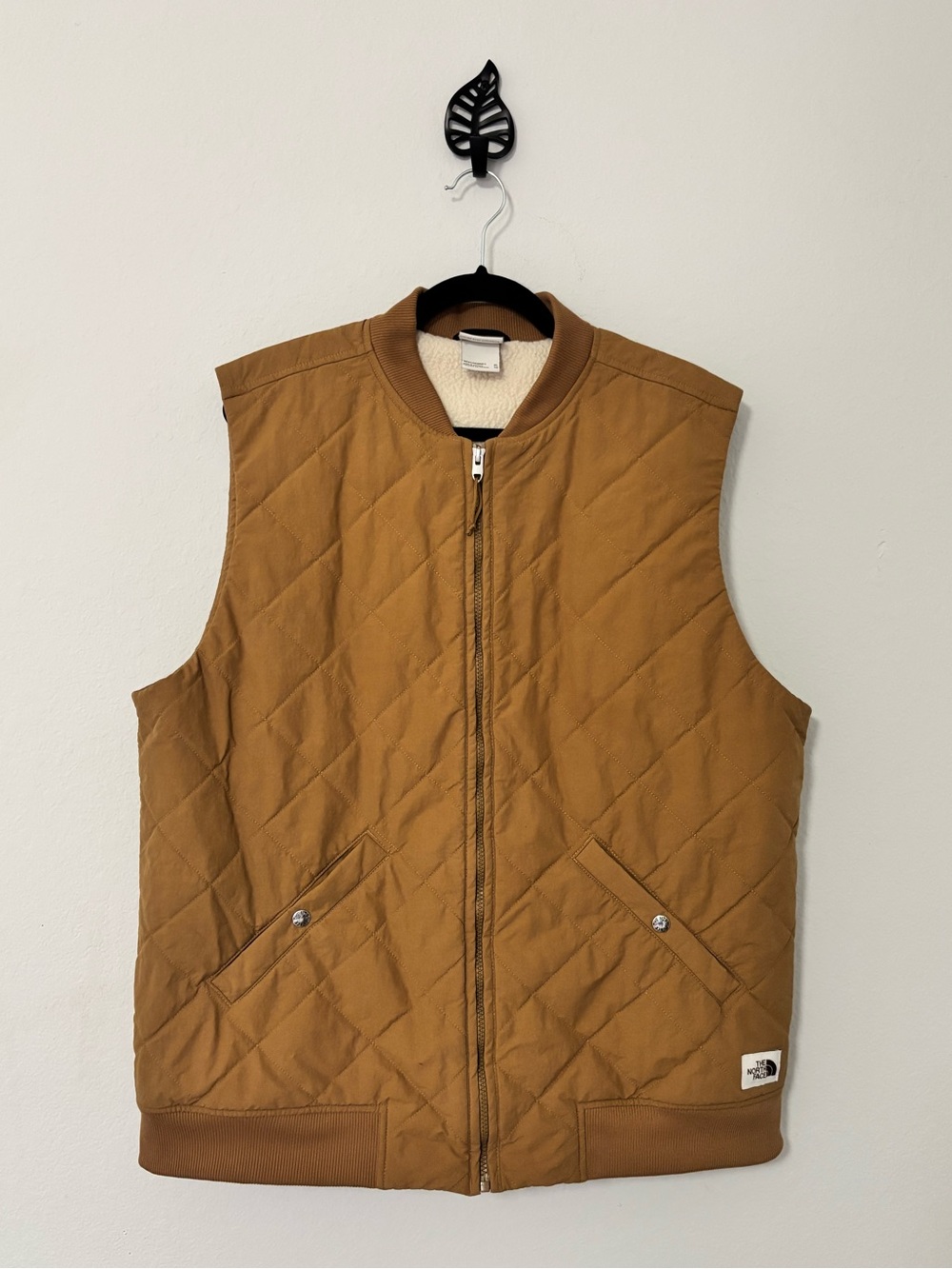 🏔️ North Face Cuchillo Sherpa Vest — Men’s XL, Tan